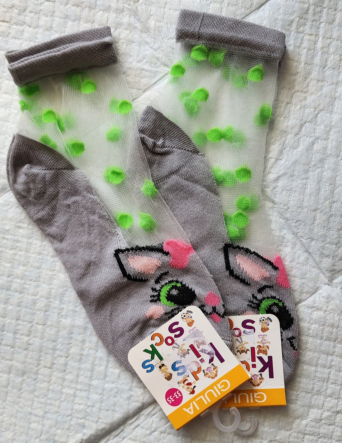 Носки с котиком