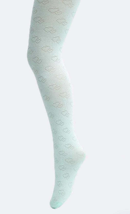 Колготки с сердечком