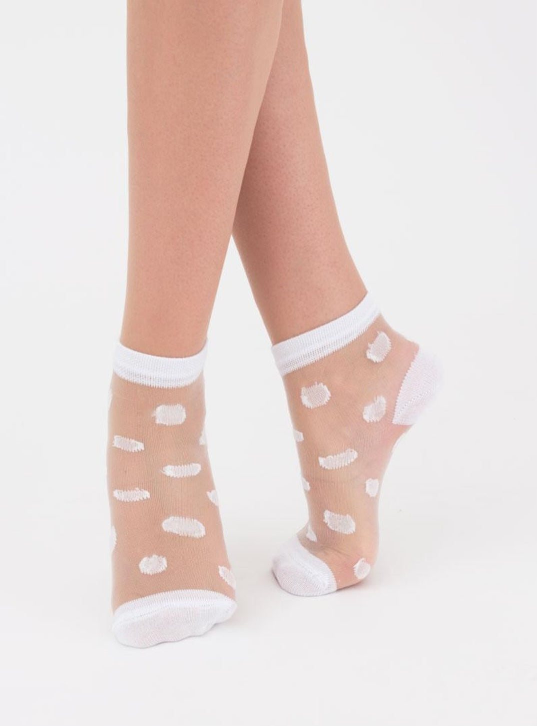 Носки в горошек