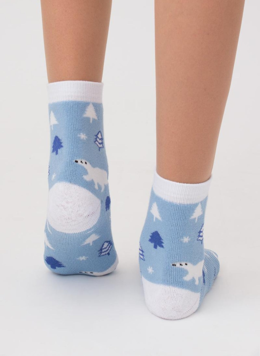 Махровые носки baby blue Джулия