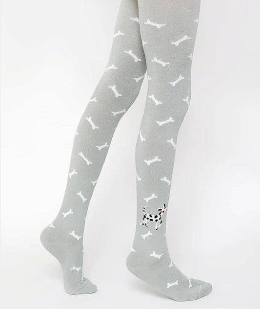 Серые колготки Марк Формель с узором