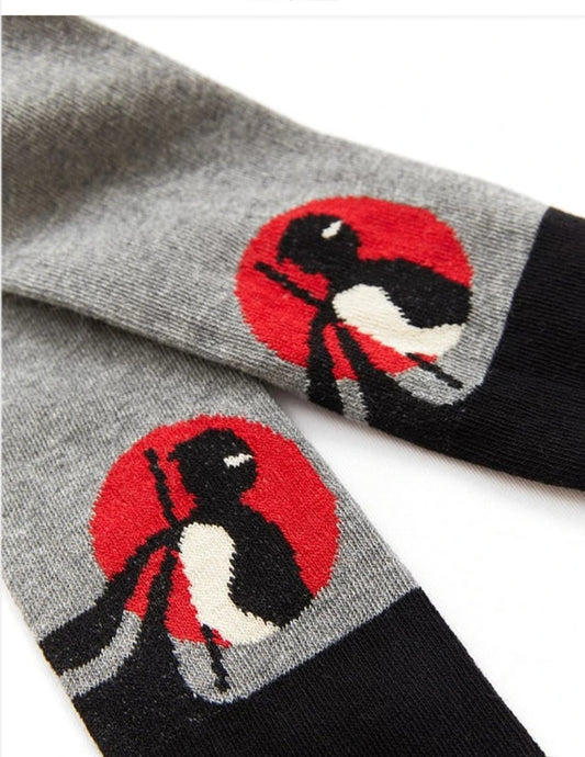 Колготки с птицей