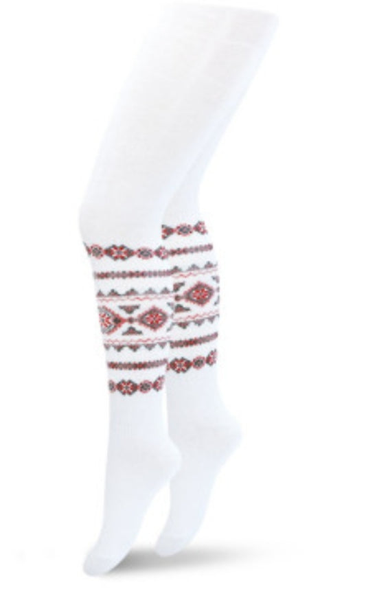 Дюна колготки с орнаментом