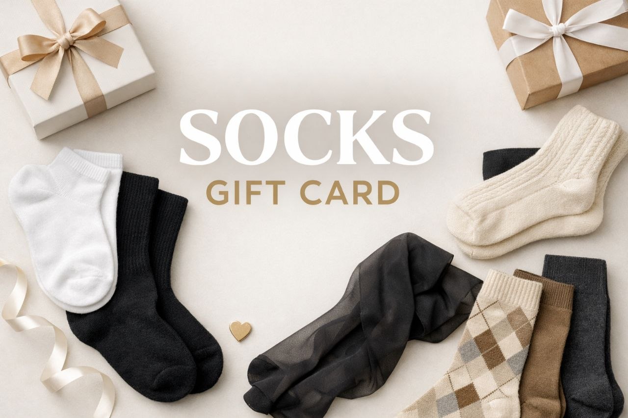 Socks lovers gift card