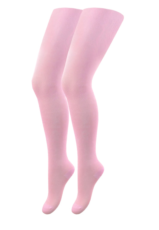 Pink kids tights